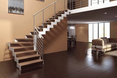 Living room railing